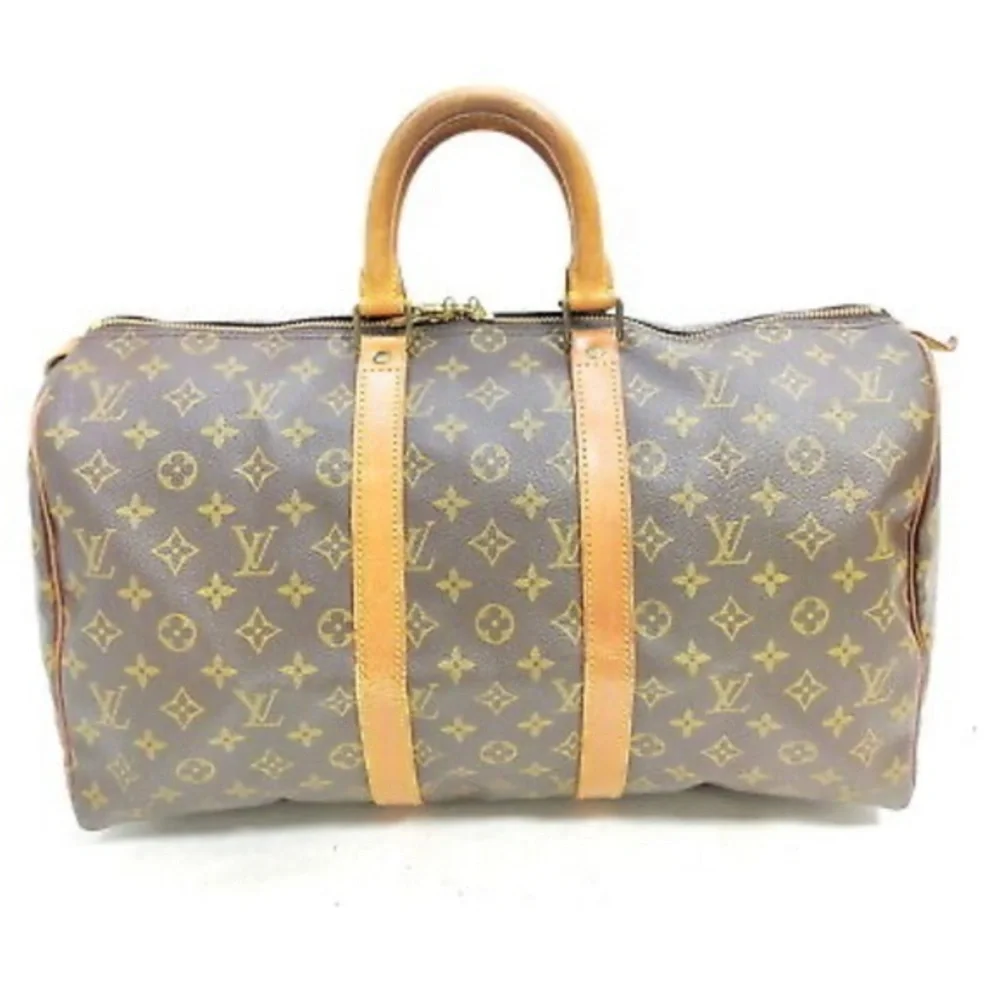 Louis Vuitton Monogram Boston Keepall 45 Bag